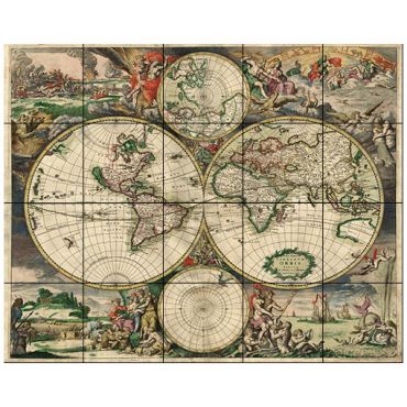 1689 World Map